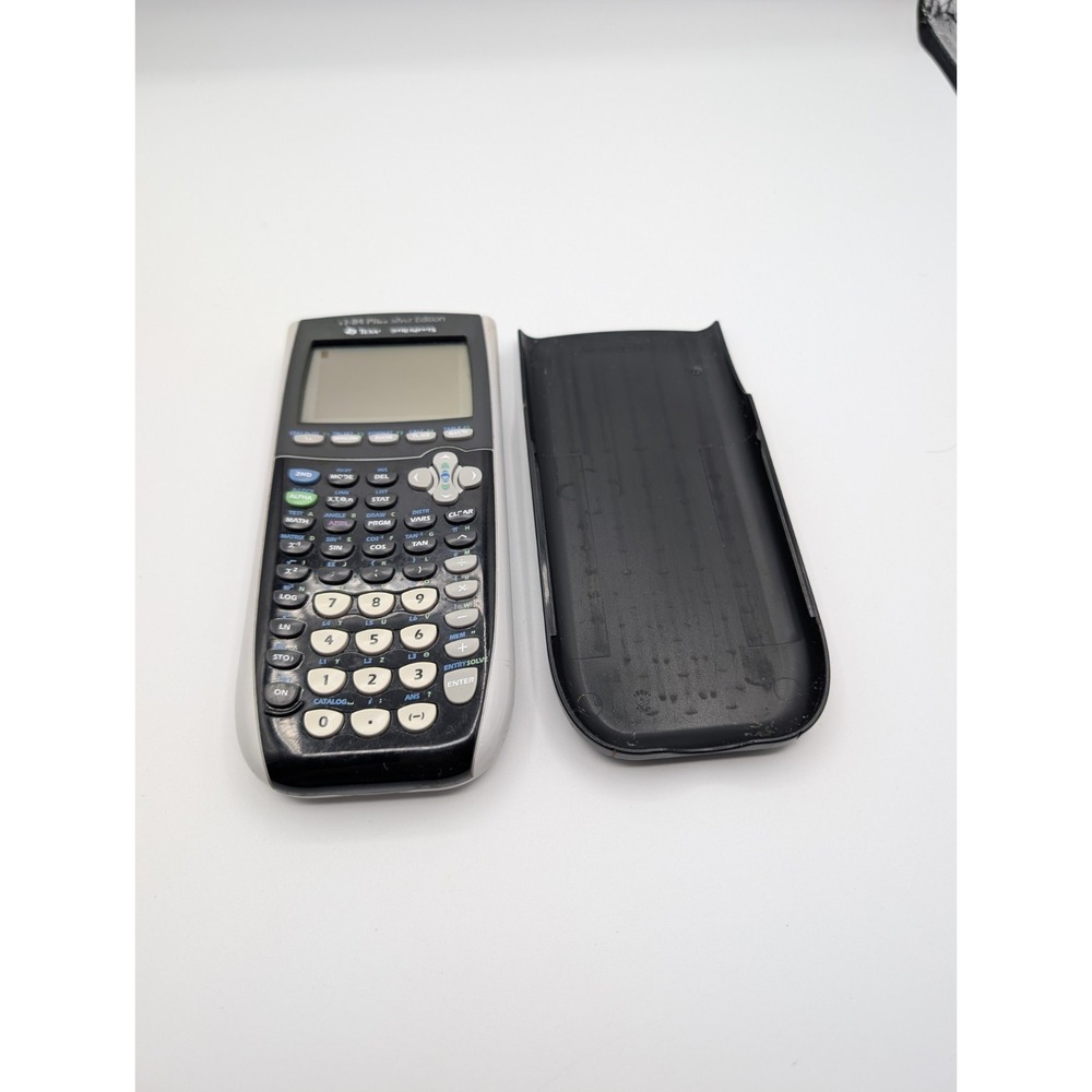 Texas Instruments TI-84 Plus Silver Edition Graphing Calculator Tested Working
